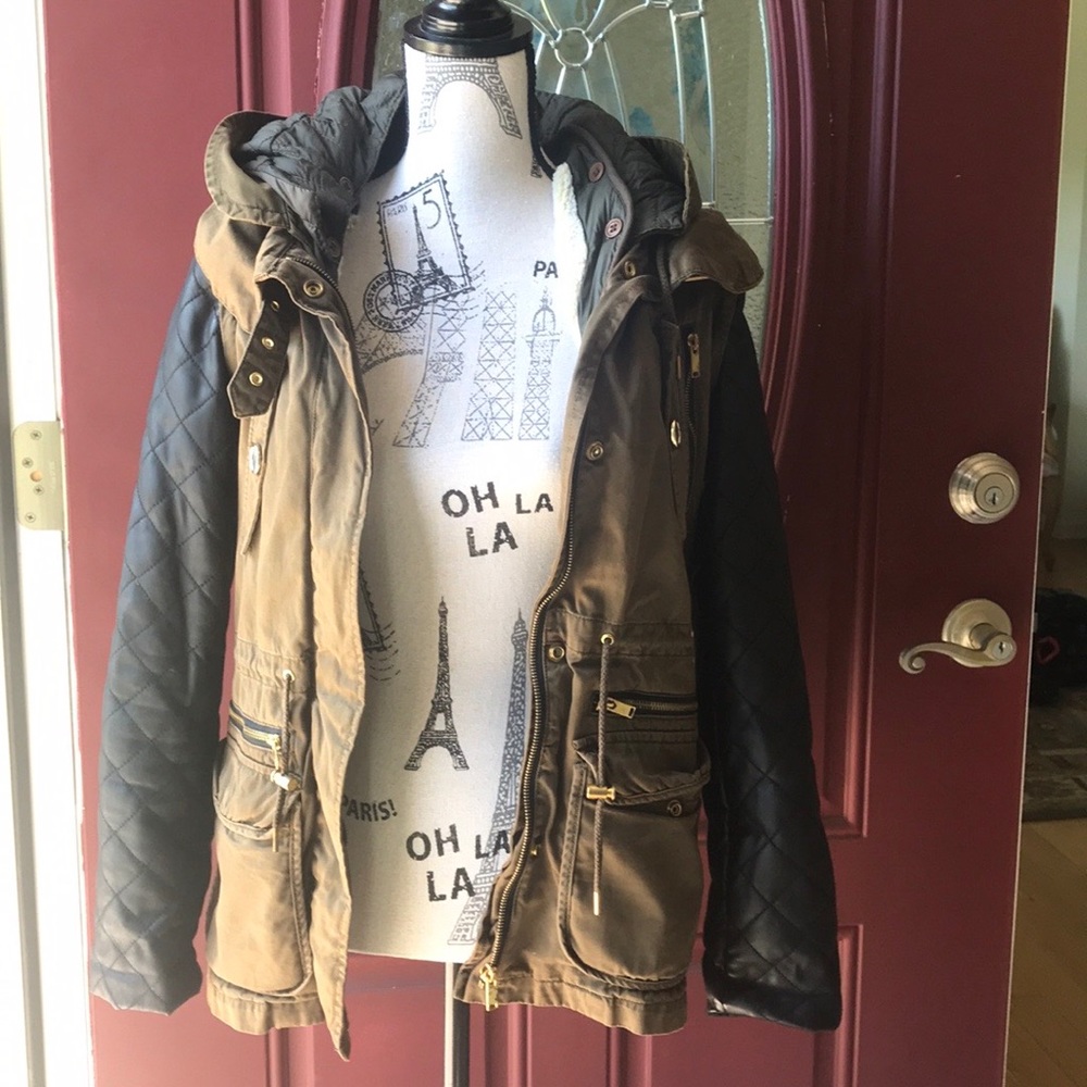 Zara Bomber Jacket with Removable Lining